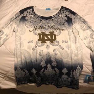 Notre Dame Long Sleeve Shirt